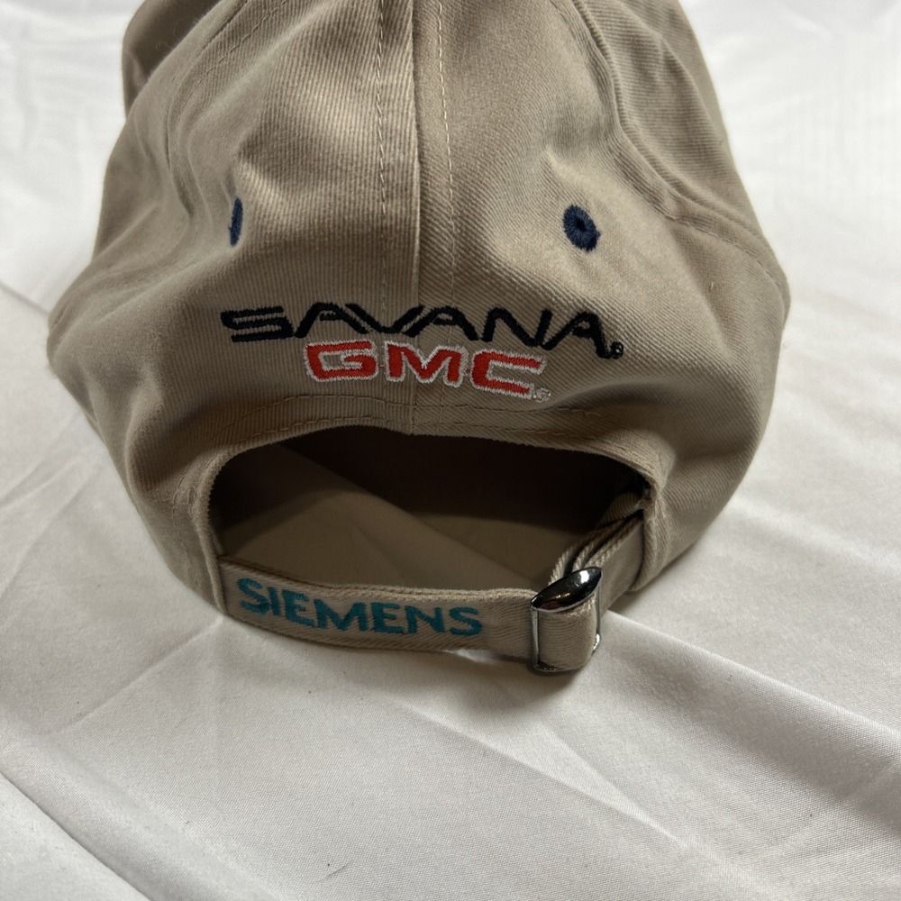 Siemens Polaris Amoco Oil Insta-Wire Embroidered Strap Back Hat Cap - Picture 3 of 6